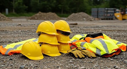 Construction Safety Gear A Focus on Helmets, Vests, and Gloves for On-Site Protection