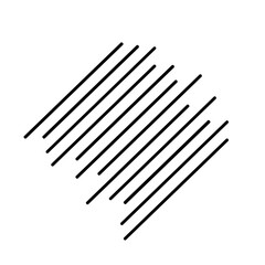 Hatch line samless texture. Straight line pattern surface. Vector illustration. 
