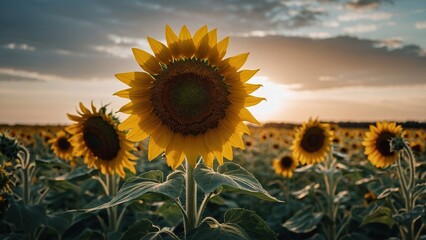 sunflower in the field
