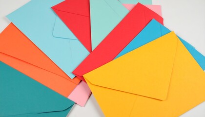 Fototapeta premium Colorful Envelopes