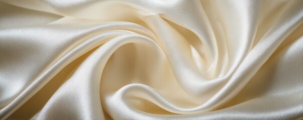 Obraz premium Golden Silk Fabric Texture