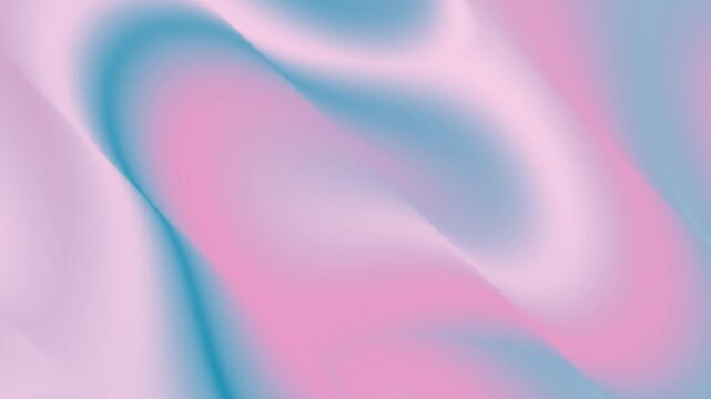 Abstract swirling light blue pink and white color gradients. Suitable for backgrounds, graphic design projects, digital art, and scifi themes.