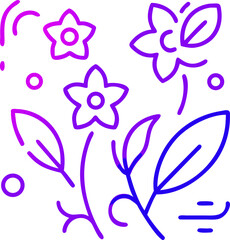 Floral background. Baroque old style. Natural pattern wallpaper or greeting card Natural floral background floral elements, botanic watercolor illustration.