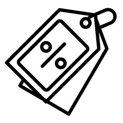 Discount Offer Tag  Icon Element For Design
