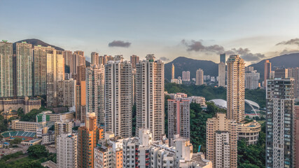 Obraz premium Aug 8 2025 Scenic views from Jardine Lookout, Tai Hang