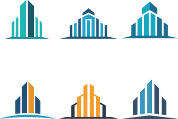 Corporate Tower Logo Collection