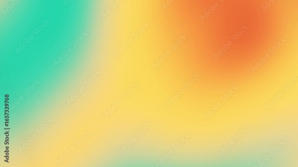 Wall mural colorful abstract gradient wave motion. vibrant fluid gradient motion effect. bright flowing color w