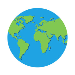 Earth Globe Illustration