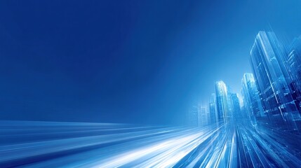 abstract blue background with lines