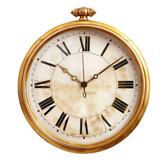 and keyword list based on the image you provided, following your specifications.. Vintage Pocket Watch Telling Time in Studio, Gold Casing, White Face, Roman Numeral
