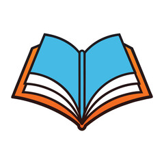 An open-book-logo showcasing a neatly spread book with curved pages, symbolizing knowledge, education, learning and wisdom — perfect for libraries, schools, publishers, and academic institutions.
