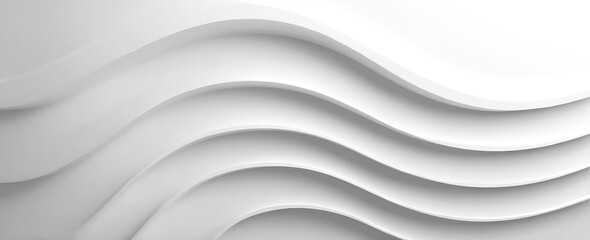 Obraz premium Abstract grayscale waves, layered, flowing