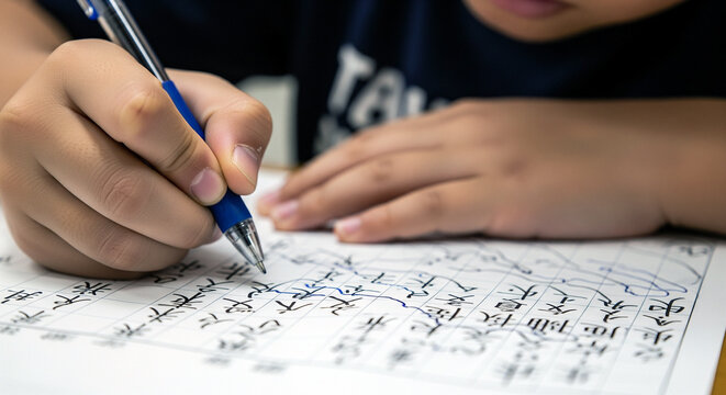 文字が書けない子ども：ディスグラフィア・書字障害 ‐ 発達障害（学習障害：LD)