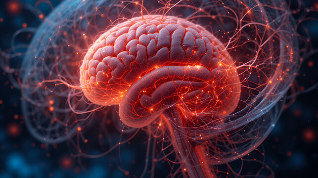 Neural systems involving the parietal lobes support attentional control and help maintain focused concentration.