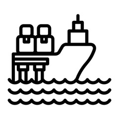 dock Line Icon