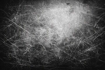 Grunge texture with deep scratches