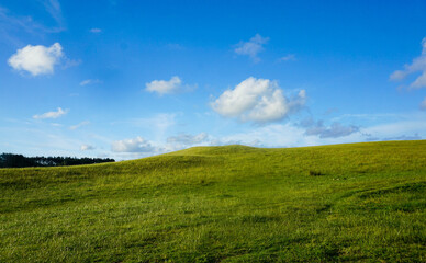 Stunning natural scenery on a farm in New Zealand.