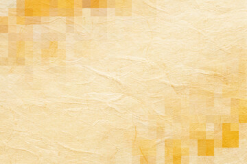 和紙とモザイク