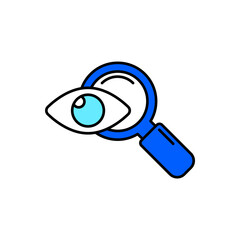 Icon a observation, isolated against a clean background.