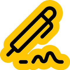 Signature Hand Sign Icon