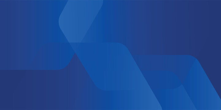 Modern abstract blue background with glowing geometric lines. Blue gradient hexagon shape design. Futuristic technology concept. vector illustration eps10