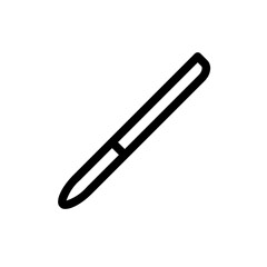 knife line icon