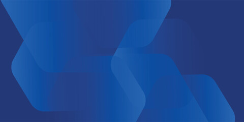 Modern abstract blue background with glowing geometric lines. Blue gradient hexagon shape design. Futuristic technology concept. vector illustration eps10