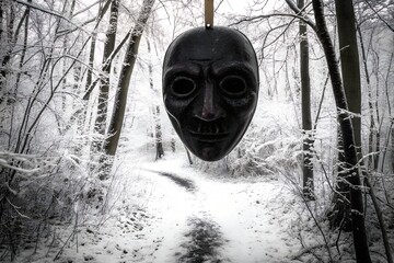 scary halloween mask