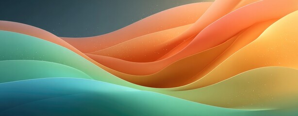 Obraz premium Abstract flowing colors