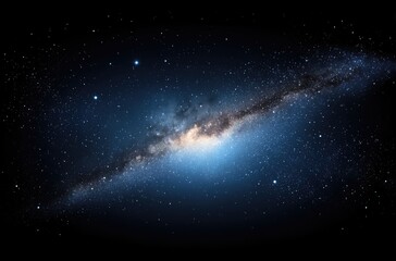 Fototapeta premium Vast expanse of space, Milky Way galaxy