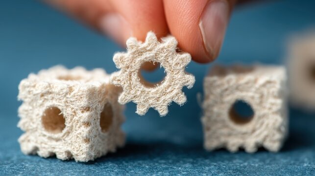 Individual holding a piece of white material in a thoughtful pose reflecting on financial strategies and blockchain concepts