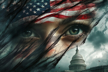 American Identity: A Portrait of Hope and Resilience, Amidst the Nation's Capital