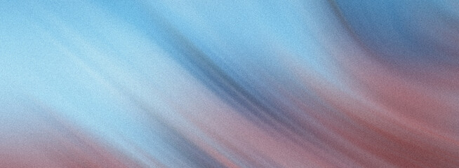 A textured abstract background with flowing waves of blue and red creates a soft and artistic gradient design