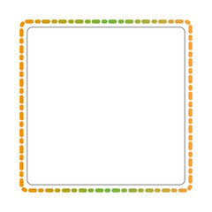 vector frame for text