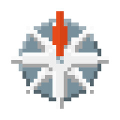 32-Bit Compass  Map Icon