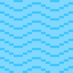 Pixel 32 bit Water blue mosaic Texture background