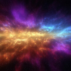 Naklejka premium deep space background