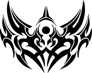 Cute cartoon black dog head, simple line art style.