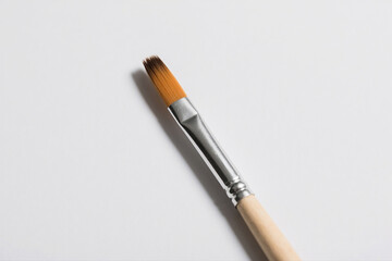 Fototapeta premium Single Brush Flat Lay Minimal