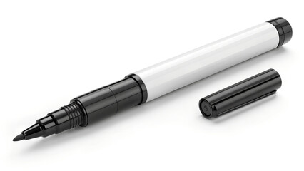 black whiteboard marker