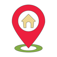 house pointer illustration