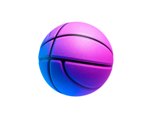vector illustration of a blue ball