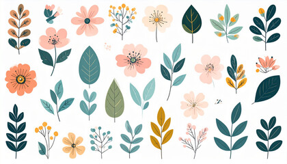  Abstract Floral Pattern