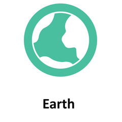 Earth Vector icon which can easily modify or edit