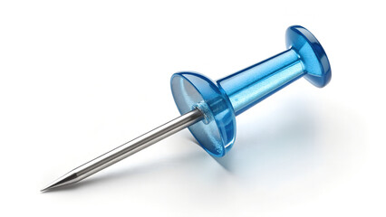 push pin isolated on white