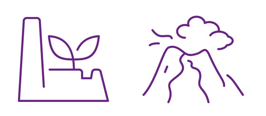 Eco-friendly energy versus volcanic power