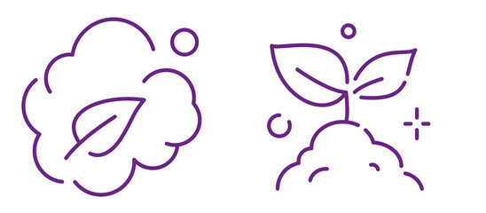 Fresh green sprout growing from fertile soil, symbolizing new beginnings and growth.