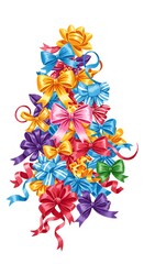 Fototapeta premium Rainbow Ribbon Rhapsody