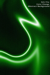 abstract green background with lights