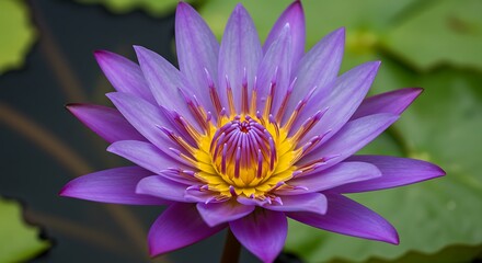 Purple Majesty's Embrace